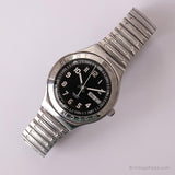 1997 Swatch YGS710 OUDATCHI Uhr | Vintage Silber-Ton Swatch Ironie