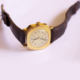 Square VATIC Mechanical Watch | Gold-Tone Watch For Women - Vintage Radar