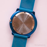 Vintage Blue Life de Adec reloj | Vintage totalmente azul Citizen Cuarzo reloj