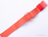 1993 swatch POP PWK178 Raspberry reloj | Pop de estrellas de mar rojo swatch