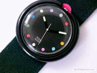 swatch POP PWBB109 Hauptverkehrszeit Uhr | 1980er Jahre Polka-Dot Pop swatch Jahrgang