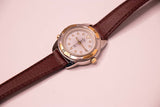 Zwei Ton Timex Indiglo Classic USA Uhr Für Frauen 1990er Jahre