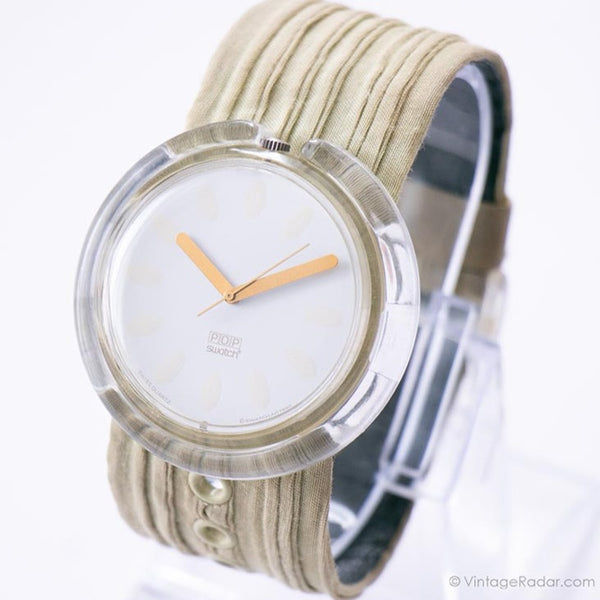 1991 Swatch Pop PWK146 NYMPHEA Watch | RARE Swiss Quartz Pop Swatch