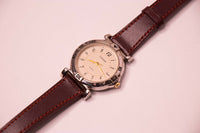 Carriaje clásico de dos tonos por Timex Vestido de mujeres reloj
