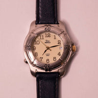 Vintage Two tone Timex Orologio da data del quarzo indiglo degli anni '90