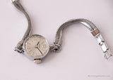كلاسيكي Timex ساعة ميكانيكية للنساء | نادر مطلي بالكروم Timex راقب
