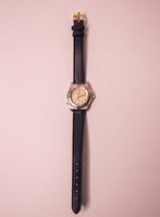Vintage Two tone Timex Orologio da data del quarzo indiglo degli anni '90