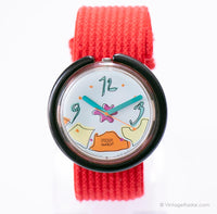 1992 Swatch POP PWK159 Bouquet Uhr | Seltener 90er Vintage Pop Swatch
