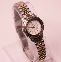 Two tono metallico Timex Indiglo Watch WR 30m da THS 90s