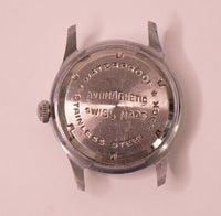 Berco 7 Jewels Swiss Made Watch for Parts & Repair - NOT WORKING