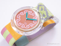 1992 Swatch POP PWK155 Corolla Watch | البوب ​​النادر للغاية في التسعينيات Swatch