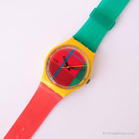 1985 McGregor GJ100 Swatch reloj | Vintage rara de los 80 Swatch reloj