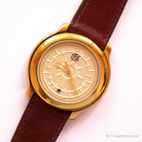 Vintage Gold-Ton-Leben von ADEC Uhr | Elegant Citizen Quarz Uhr