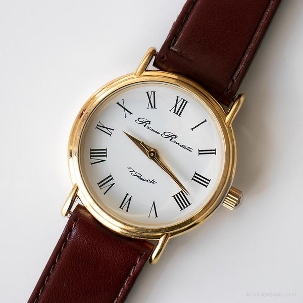 Vintage Remio Rondelli Luxury reloj | 17 joyas mecánicas reloj