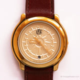 Vita vintage oro di Adec Watch | Elegante Citizen Orologio al quarzo