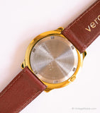 Vida de oro vintage de Adec reloj | Elegante Citizen Cuarzo reloj