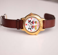 Vintage Musical Lorus Mickey Mouse & Minnie Watch | Lorus V421-0020 Z0