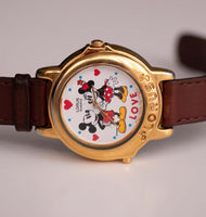Musical vintage Lorus Mickey Mouse & Minnie reloj | Lorus V421-0020 Z0