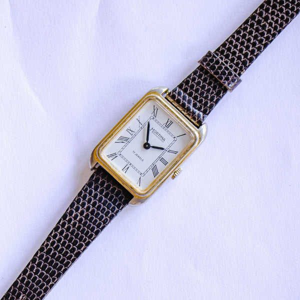 17 جواهر Mortima De Luxe Mechanical Watch | ساعة المرأة القديمة