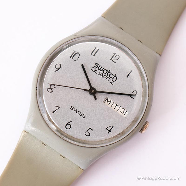 Raro 1983 Swatch GM700 reloj | Primer año coleccionable de Swatch Prototipo