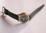 Antiguo Casio Alarma AQ-312W chronograph Cuarzo de tono de oro reloj