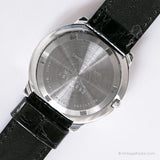 Vida elegante vintage de Adec reloj | Cuarzo de Japón de tonos plateados reloj