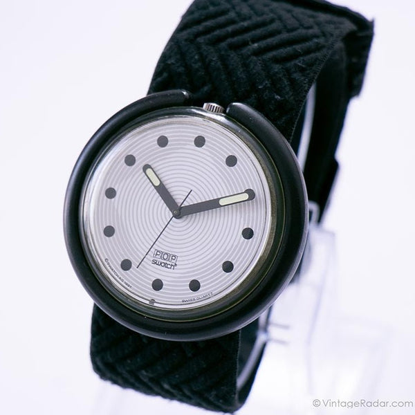 1992 POP Swatch PWK167 مربعات الساعة | نادر التسعينات الرجعية Swatch البوب
