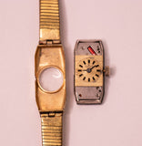 Vintage Art Deco Ladies Quarz Uhr Für Teile & Reparaturen - nicht funktionieren