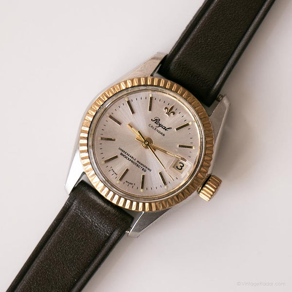 Vintage Royal Mechanical Watch | Swiss Luxury Watch for Ladies