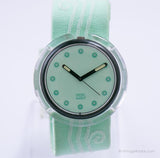 1992 swatch POP PWB166 Mint Sea Watch | نادر النعناع الأخضر البوب swatch