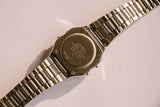 Casio 593 A163W Alarme Chronograph Quartz à tons d'argent de 34 mm montre