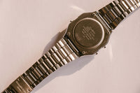 Casio 593 A163W Alarm Chronograph 34mm Silver-tone Quartz Watch