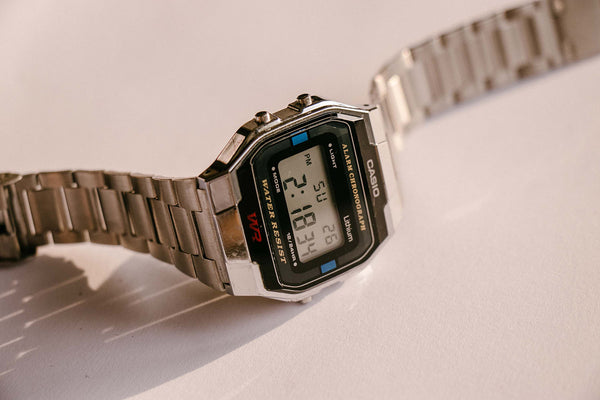 Arbitrage Rettsmedicin underskud Casio 593 A163W Alarm Chronograph 34mm Silver-tone Quartz Watch – Vintage  Radar