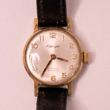 Hafliger 17 Jewels Incabloc Swiss Made Watch for Parts & Repair - NOT WORKING