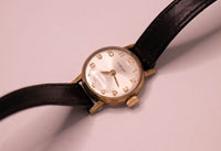 Hafliger 17 Jewels Incabloc Swiss Made Watch for Parts & Repair - NOT WORKING