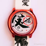 Vita in bianco e nero vintage di Adec Watch | Giappone quarzo orologio da Citizen