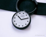 1987 Swatch Pop PWBB001 Jet Black Uhr | Seltener Sammelbarblatt 80er Jahre Pop Swatch