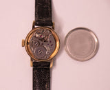 Hafliger 17 Jewels Incabloc Swiss Made Watch for Parts & Repair - NOT WORKING