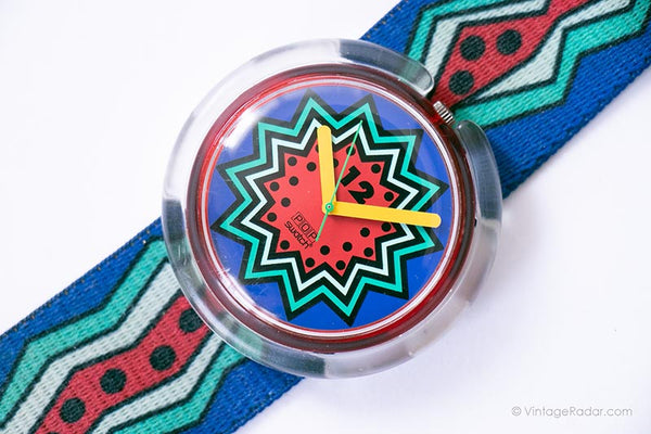 anni 90 Swatch Pop pwr109 punto punto orologio Pop retrò