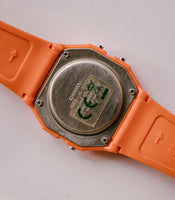 Naranja Casio Alarma F-91W Chronograph Quartz reloj