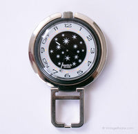 1995 Swatch POP PUB100 Nightstar Uhr | 90er Jahre Swatch Alarmtischuhr