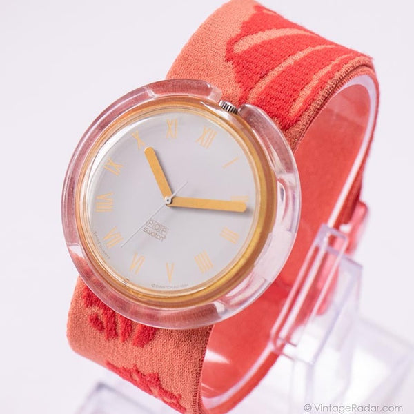 1992 Swatch Pop La Boite PWK160 Watch | موسيقى البوب ​​النادرة Swatch 90s ساعة
