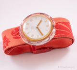 1992 Swatch Pop la Boite PWK160 Uhr | Seltener Pop Swatch 90er Jahre Uhr