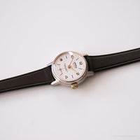 Mécanique vintage montre | Bureau de tons d'argent montre pour elle