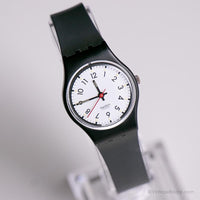 1987 Swatch LB116 CLASSIC TWO Watch | Vintage Black and White Swatch