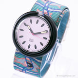 1989 Pop Swatch ANIMALO PWBB143 Watch | Pink Dial Swatch Pop Watch