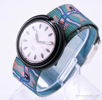 1989 Pop Swatch Animalo PWBB143 montre | Cadran rose Swatch Populaire montre