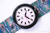 1989 Pop Swatch Animalo PWBB143 montre | Cadran rose Swatch Populaire montre