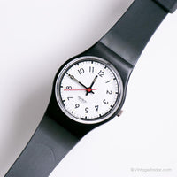 1987 Swatch LB116 Classic Two Watch | Vintage in bianco e nero Swatch