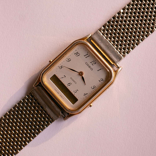 Casio Ora Analogica Orologio Casio Vintage AQ-230A-7DMQYES GMT